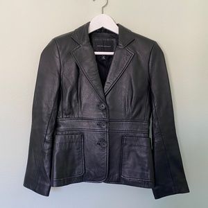 BANANA REPUBLIC Blazer Leather Jacket